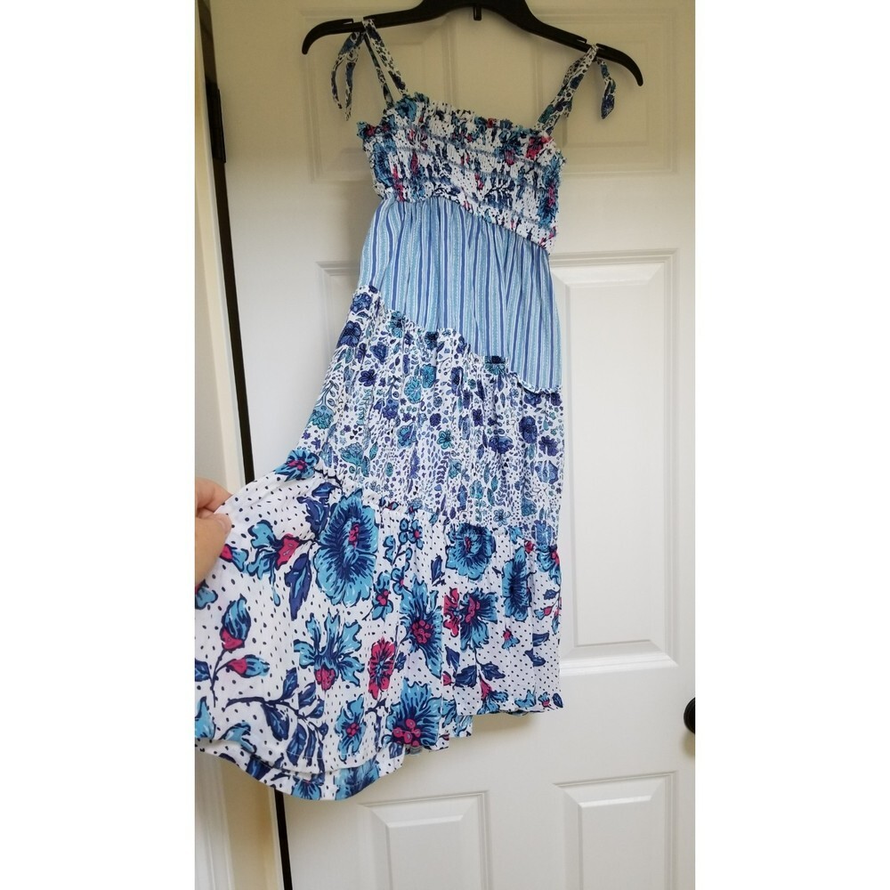 POUPETTE ST BARTH Girl's Long Printed Dress - Picture 7 of 13